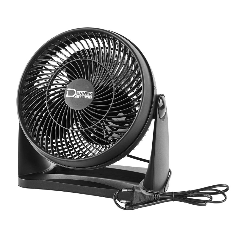 DENNER edition Stolný ventilátor Black Line TVBL1