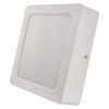 led prisazene svitidlo rubic ctvercove 18w neutralni bila ig481090