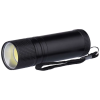 led svitilna kovova 3w cob led na 3x aaa cerna ien274007
