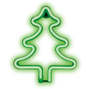 dekorativni led neon vanocni strom zeleny ien515581