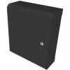 datacom 10 nastenny rozvadec 9u 140 mm plech cerny ien507999
