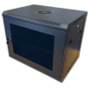 datacom 19 rozvadec 9u 450 mm bk sklo cerny ien371235