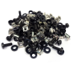 datacom montazni sada m6 50ks bal 16mm black ien520988