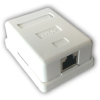 datacom datova zasuvka stp cat5e 1xrj45 na omitku bila ien245123