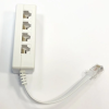 datacom rozctverka utp cat3 4xrj45 8p2c 1m 4f ien395473