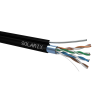 solarix kabel cat5e ftp pe drat venkovni samonosny 305m spulka ien149157