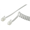 kabel telefonni krouceny 2xrj10 4p4c 2m bily ien253528
