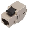 solarix keystone cat5e stp rj45 cerny samorezny ien125080