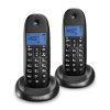 motorola c1002cb duo black call blocking hands free backlight screen obr galerie big ies99453731