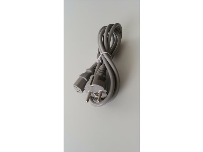 Síťový kabel 230V / 16A  s přímou vidlicí, délka 1,8m