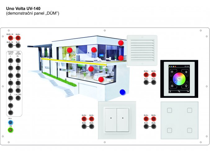 INELS panel UnoVolta UV140