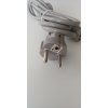 Mains cable 230V / 16A  s přímou vidlicí, délka 1,8m