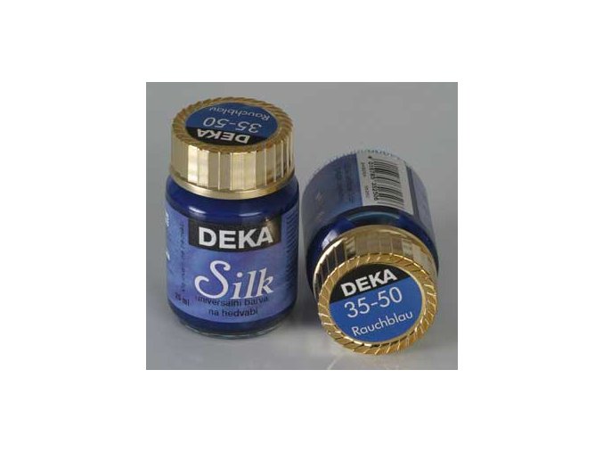 Barva na hedvábí Deka Silk 35-50 kouřově modrá 25 ml