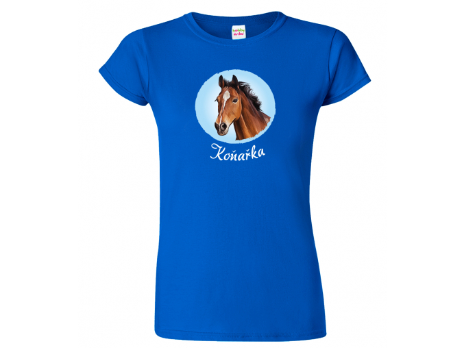 Dámské tričko s koněm
