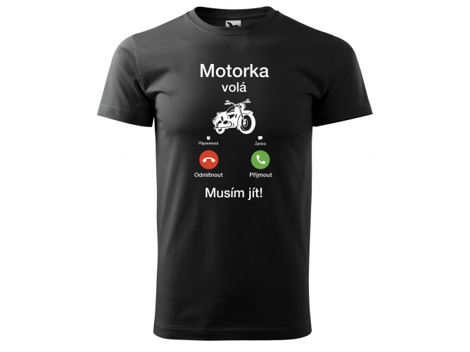 Tričko pro motorkáře - Motorka volá