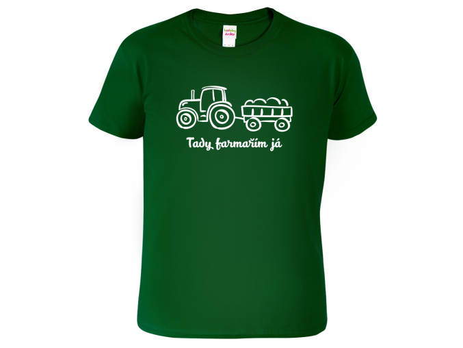 Tričko s traktorem
