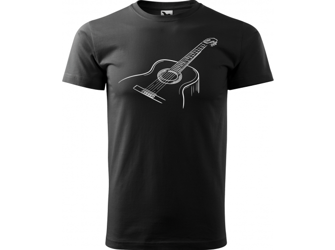 Tričko s kytarou