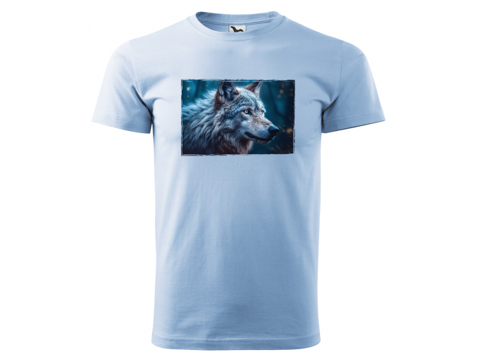 dětské tričko s vlkem