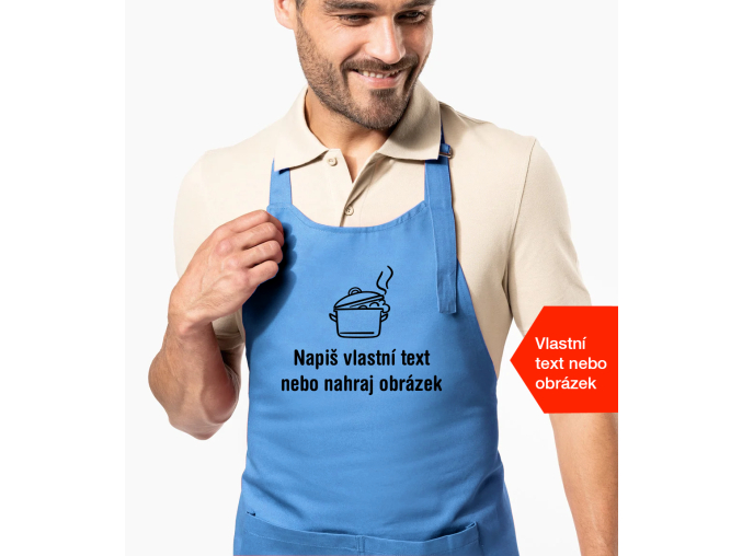 Zástěra s vlastním potiskem