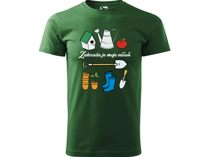 Tričko pro zahrádkáře - Zahradní nářadí (SLEVA)
