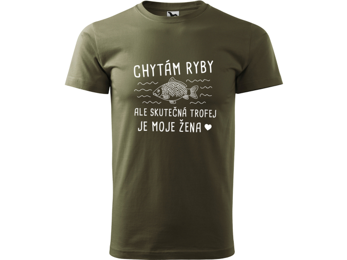 Tričko pro rybáře