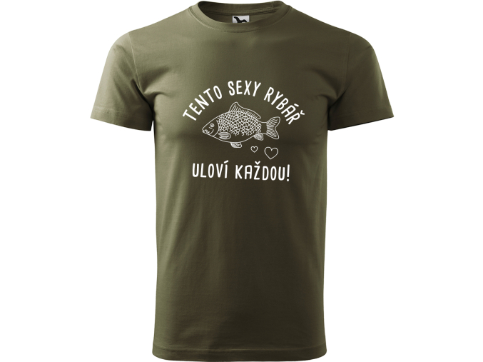 Tričko pro rybáře