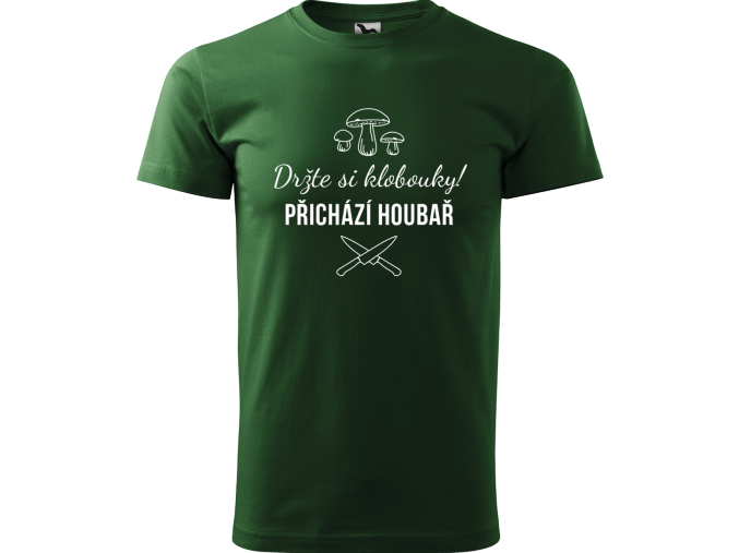Tričko s houbami
