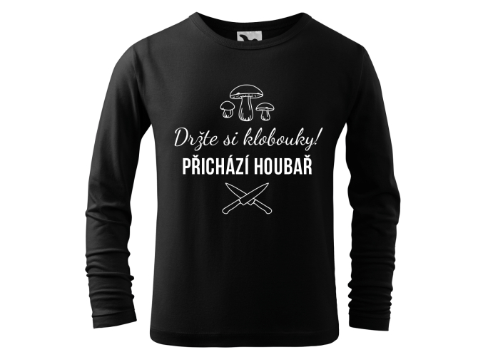 Tričko s houbami