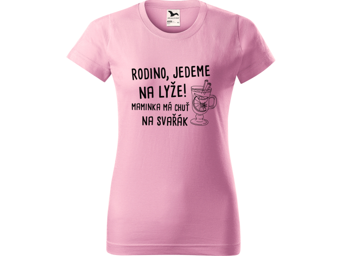 tričko pro lyžařku