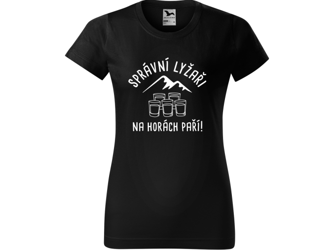 tričko pro lyžařku