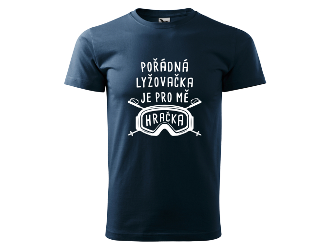 Dětské tričko pro lyžaře
