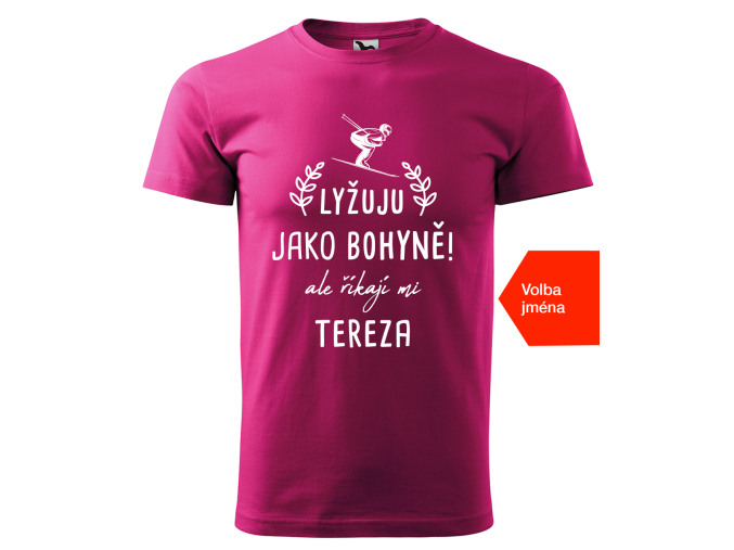Dětské tričko pro lyžaře
