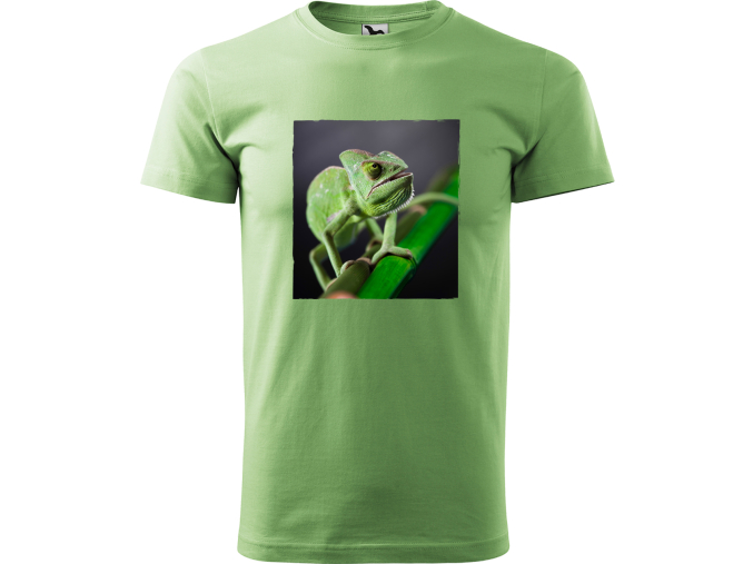 tričko s chameleonem