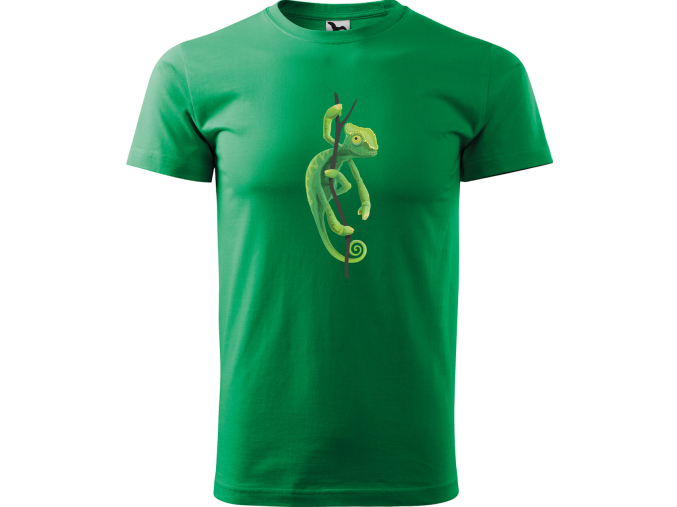 tričko s chameleonem