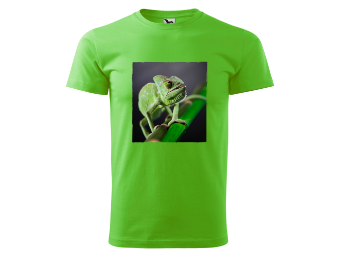 tričko s chameleonem