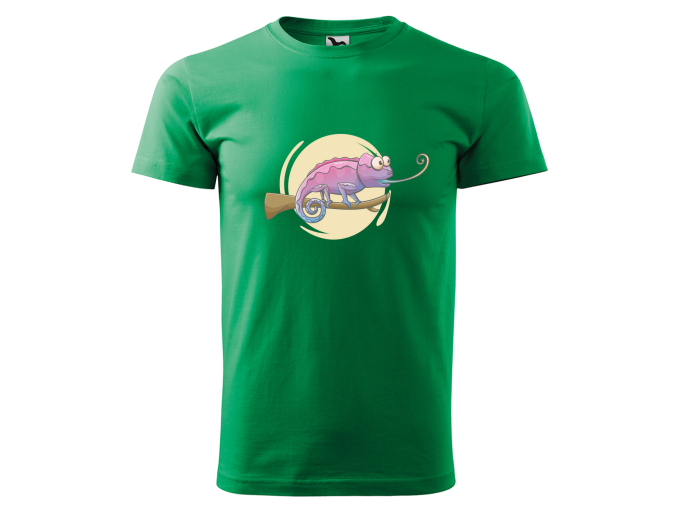 tričko s chameleonem