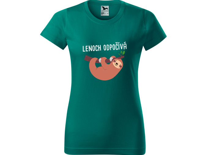 tričko s lenochodem