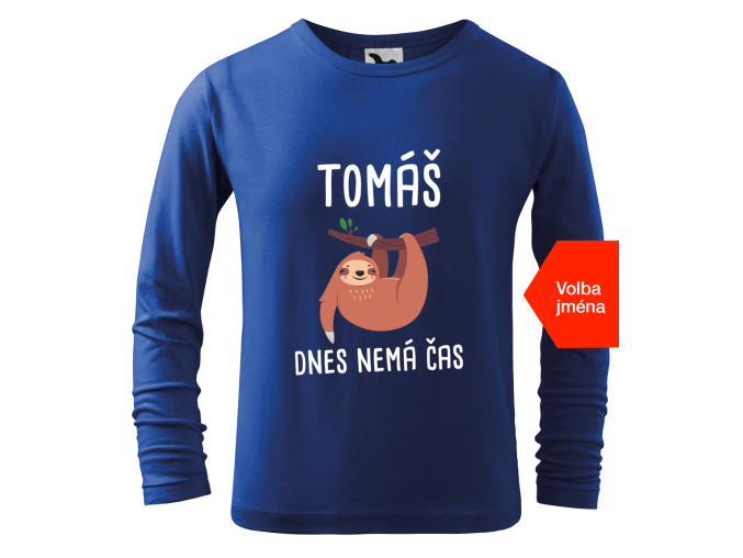 tričko s lenochodem