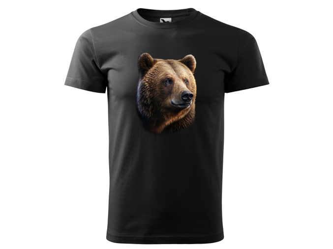 tričko s medvědem