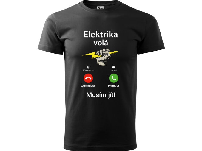 Tričko elektrikář