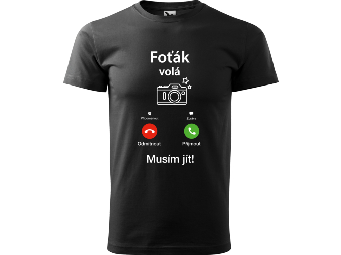 tričko pro fotografa