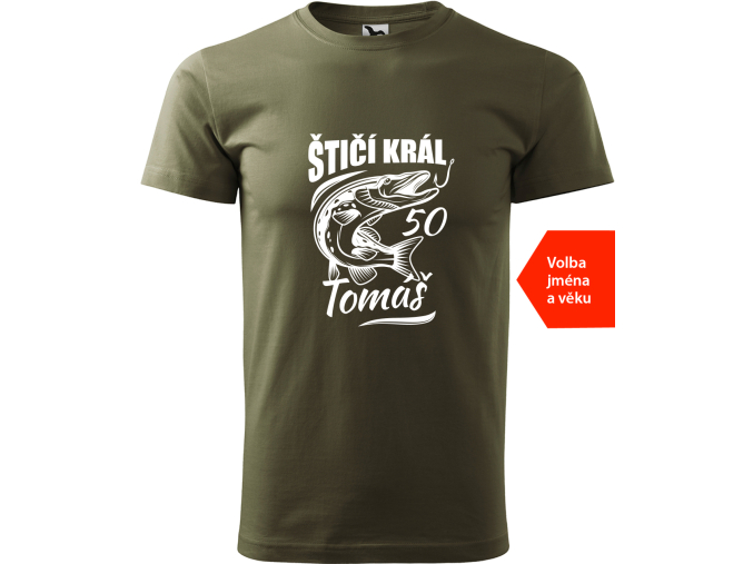 Tričko pro rybáře