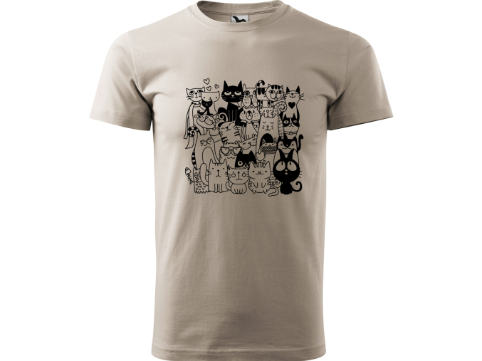 Tričko s kočkou