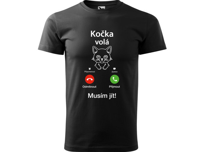 Tričko s kočkou