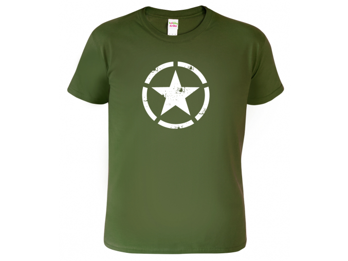 Tričko - Hvězda americké armády - US STAR