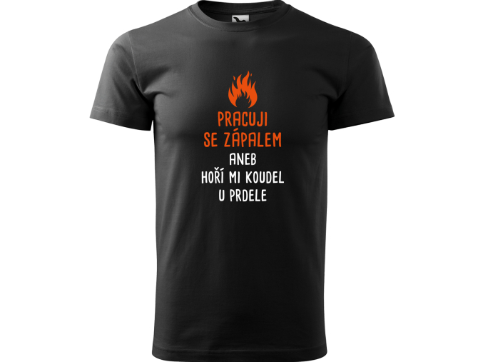 vtipné tričko do práce
