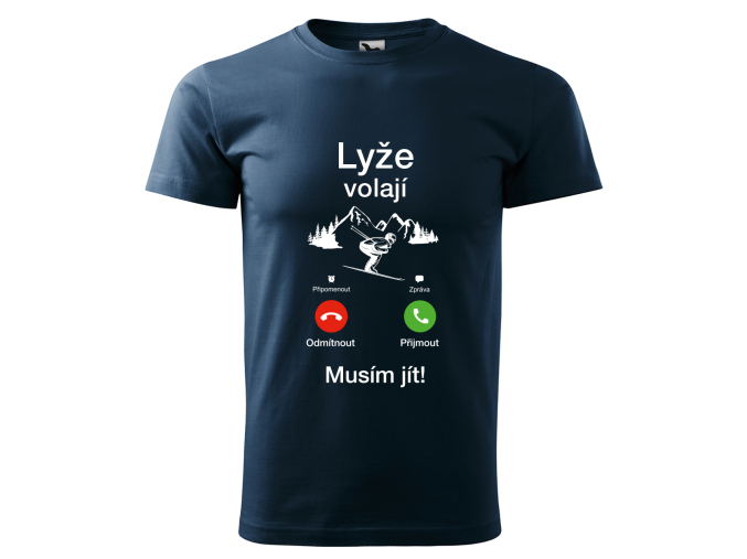 Dětské tričko pro lyžaře