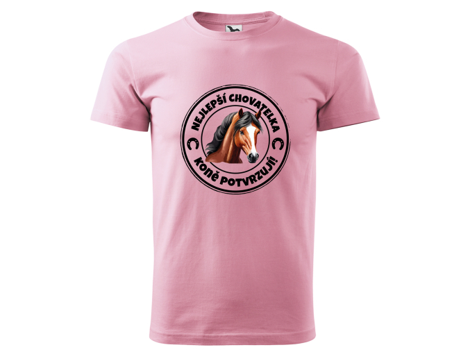 dětské tričko s koněm