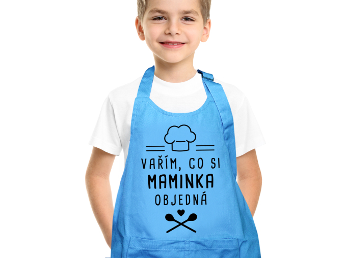 Dětská zástěra na vaření