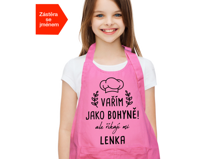 Dětská zástěra na vaření